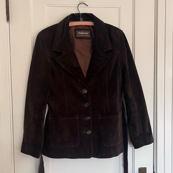 Vintage Suede Brown Jacket - Picture 10 of 11